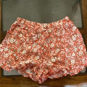 American Eagle Medium shorts. Orange/coral color